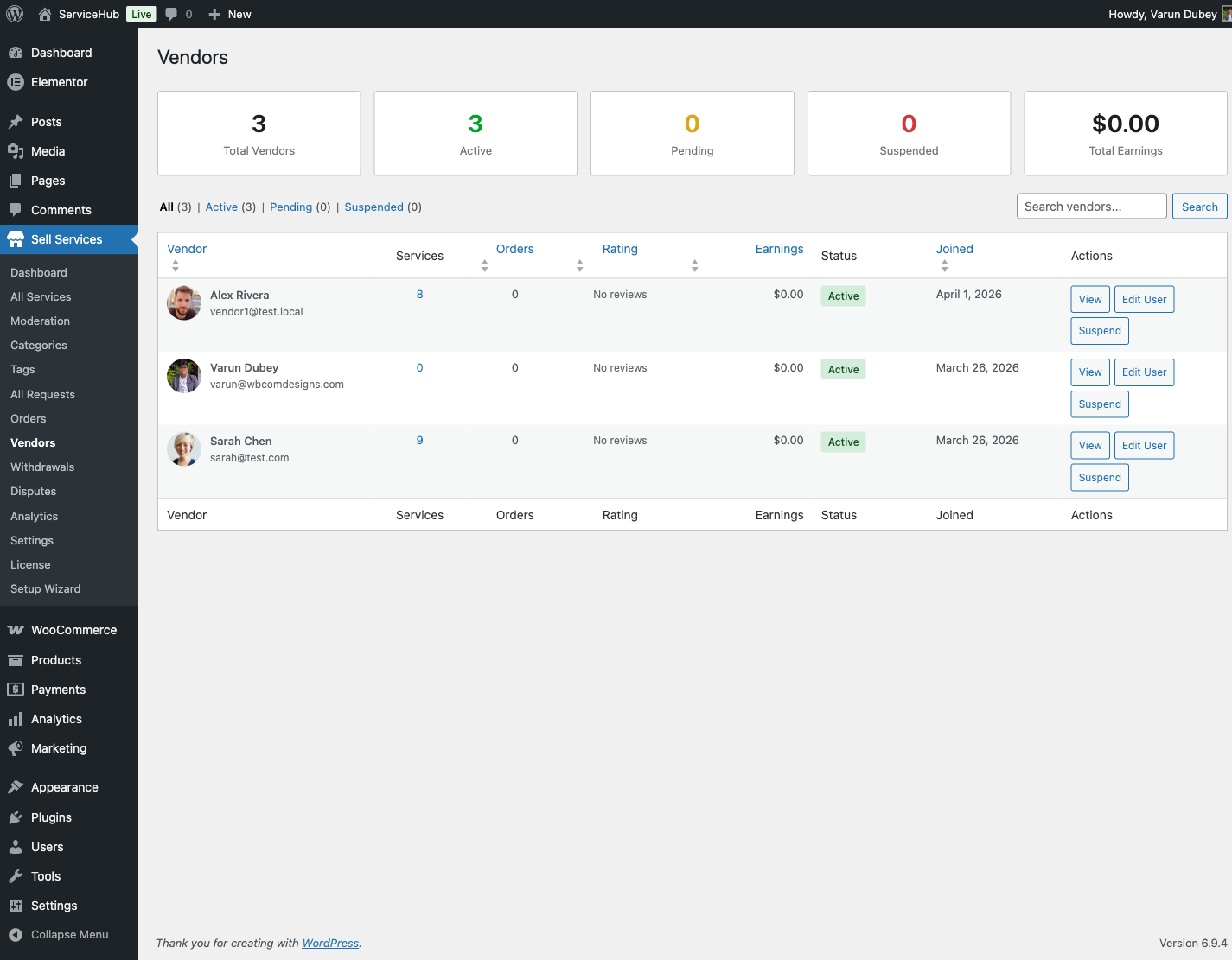 Vendor Management